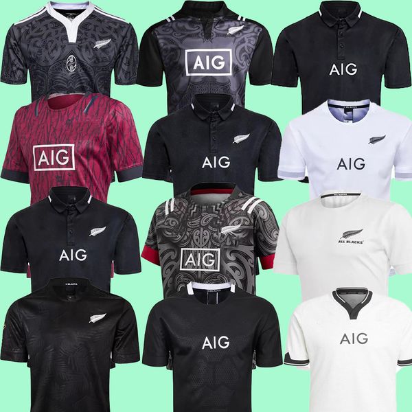 

21/22 all super rugby jerseys #black jersey fashion sevens rugby vest shirt polo maillot camiseta maglia s-5xl men kit, Black;gray