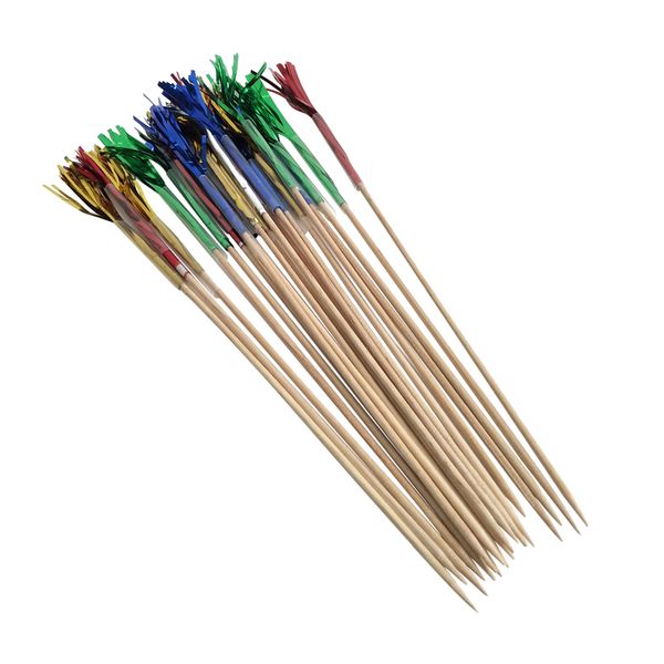 

20шт металлической фольги fireworks коктейль палочки зубочистка декор случайные