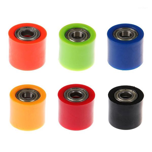 

1pc 10mm motocycle diy drive chain roller pulley wheel slider wheel guide for street bike scooter motorbike-chain accessories1