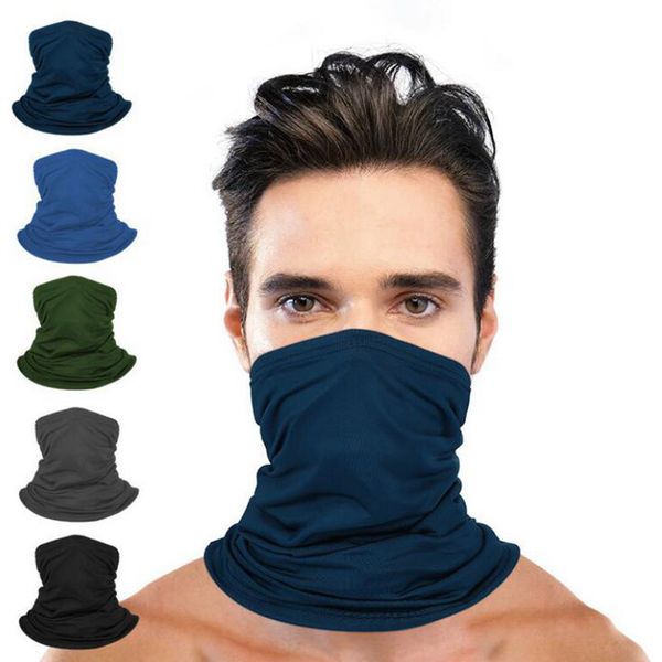 

protection outdoor sports magic scarf caps sun face bandana headband hairband turban ice silk cycling mask cyz2893 6 nph8i, Black