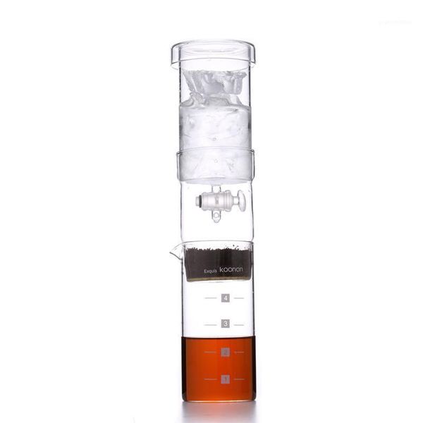

coffee roasters 15%mini portable water drip pot ice cold brewed maker glass machine iced with valve 400ml1