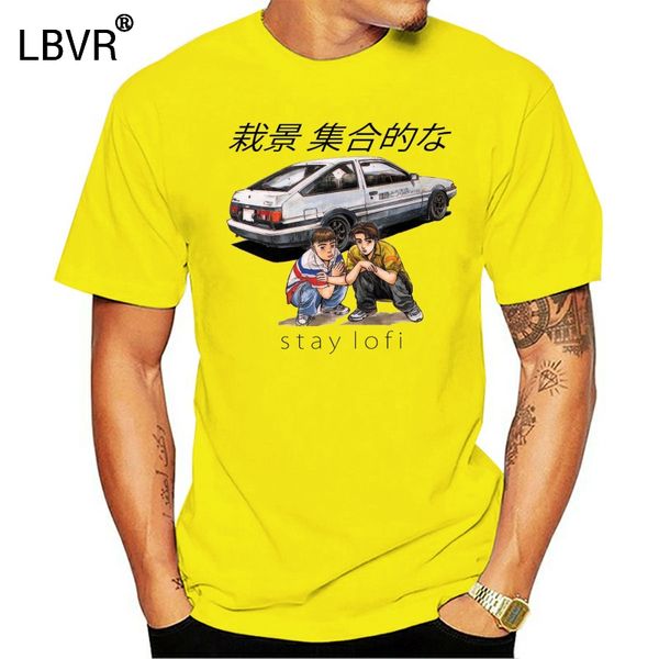 

2019 fashion new initial d initial lofi toyotrueno ae86 car gift t-shirt sport hooded sweatshirt hoodie
