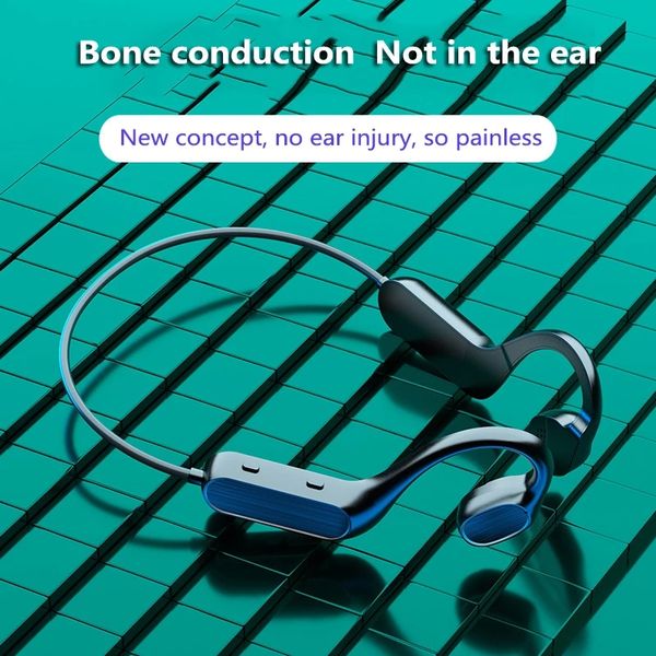 

g200 headset open ear wireless sports headphones bluetooth 5.1 waterproof sweatproof bone conduction earphone for android and any phone