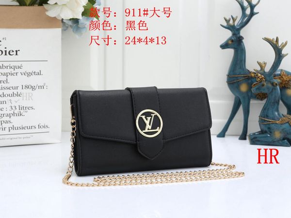 

new luxury designer handbag women's chain shoulder bags fashion casual brand crossbody bag lv louis vuitton 911