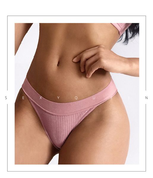 

u backless bras for women underwear 2020 new low-waist panty women female lingerie low-rise ladies underwear, Black;pink