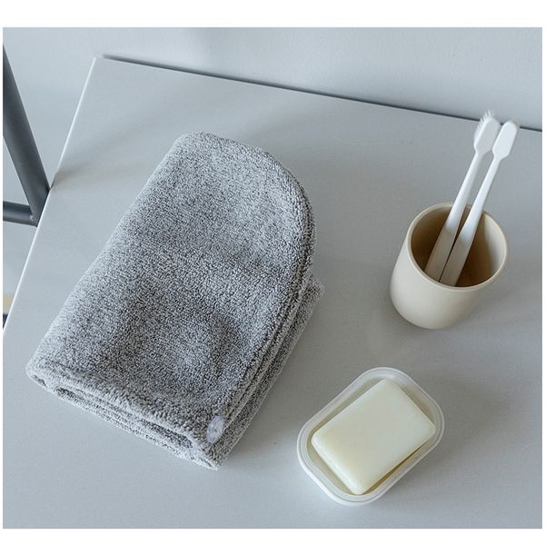 

new fiber bath cap coral velvet dry hair towel household baotou water absorption fast drying thickening f jllokw