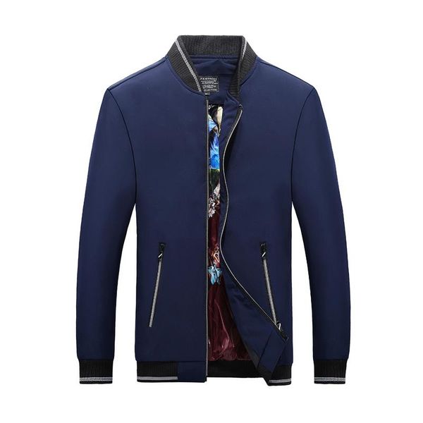 

2021 new jackets men autumn winter new arrival mens jackets and coats casual outwear slim fit zipper v-neck fashion overcoat, Black;brown