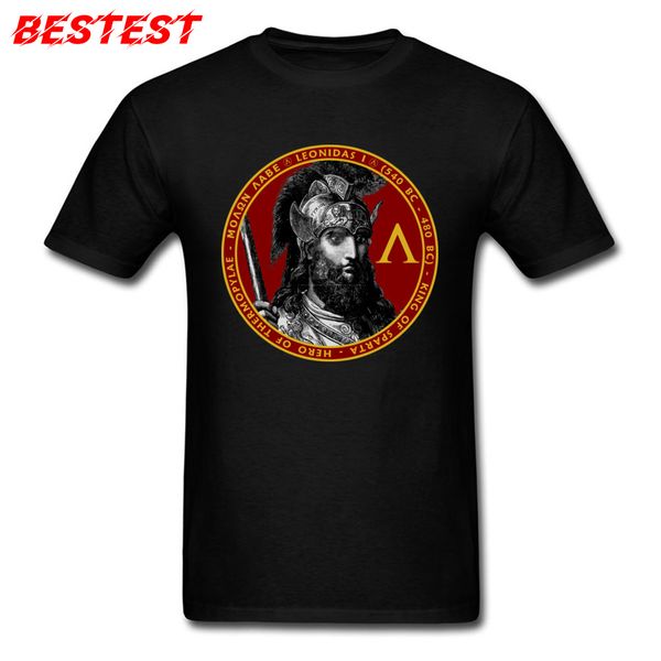 

new black ancient greece tee print sparta knight short sleeve lion warrior classic king sport hooded sweatshirt hoodie men t shirt