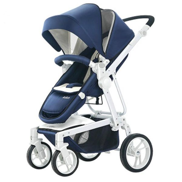 

strollers# baby stroller can sit and lie down, be folded, high landscape, portable car mom strollers