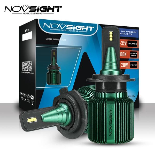 

novsight car led headlights h4 h7 h11 h13 led car light 40w 3 9005 4 9006 5 9007 hi lo beam light bulbs 10000lm