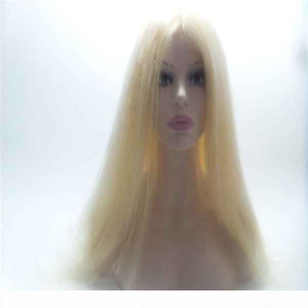 

# 613 blonde straight virgin remy индейца человеческих волос 100% передний полный парик шнурка custom made человеческих волос полный парик ш, Black;brown