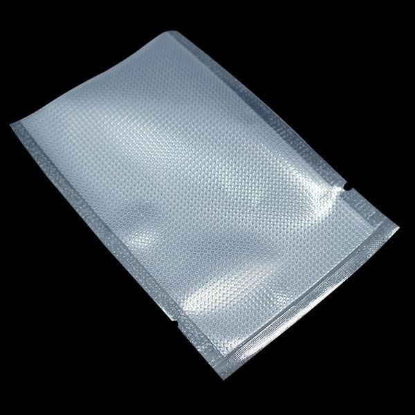 

50pcs transparent flat lined nylon vacuum seal food fresh storage package bag plastic dried fruit nuts beans packing pouches h bbywgb