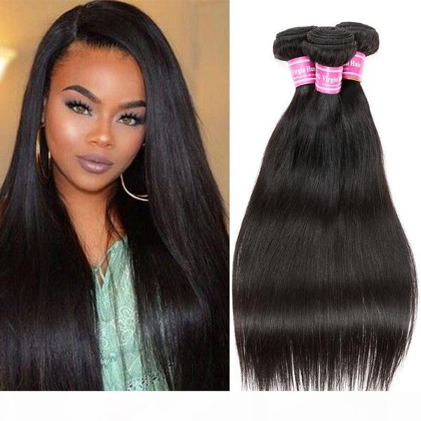 

cosy unprocessed brazilian straight virgin human hair weft brazilian remy human hair weave bundles natural black straight hair weave