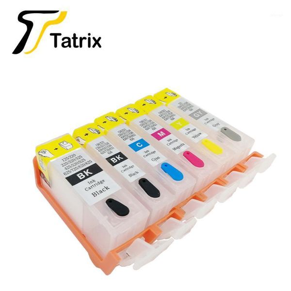

tatrix pgi220 cli221 refillable ink cartridge for canon mp980 mp990 ip3680 ip3600 ip4600 ip3680 with arc chips1