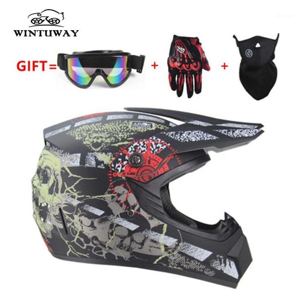 

wintuway motorcycle motocross off road helmets atv dirt bike downhill dh racing helmet cross helmet s m l xl1