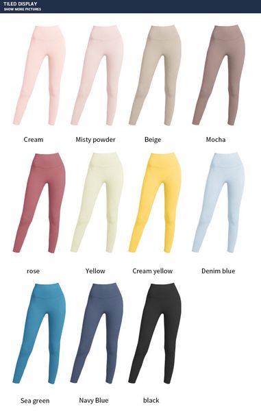 

lulu new running fitness sports good quality high waist hip purse pants breathable naked peach hip vessel yoga pants, Black;white