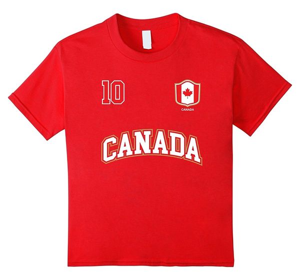 

new fashion summer new design male designing canada number 10 soccers team er canadian flag tee hooded sweatshirt hoodie men t shirt