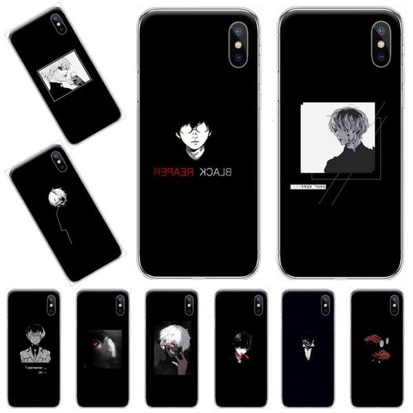 

tokyo ghoul - mobile case, black japane anime case, vip 125 5s 5c se 6 6s 7 8 plus x xs xr 11 pro