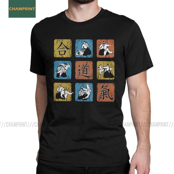 

aikido dojo aikido kanji wal for aikido karate strike kung fu fight judo tees short sleeve new hooded sweatshirt hoodie men t shirt