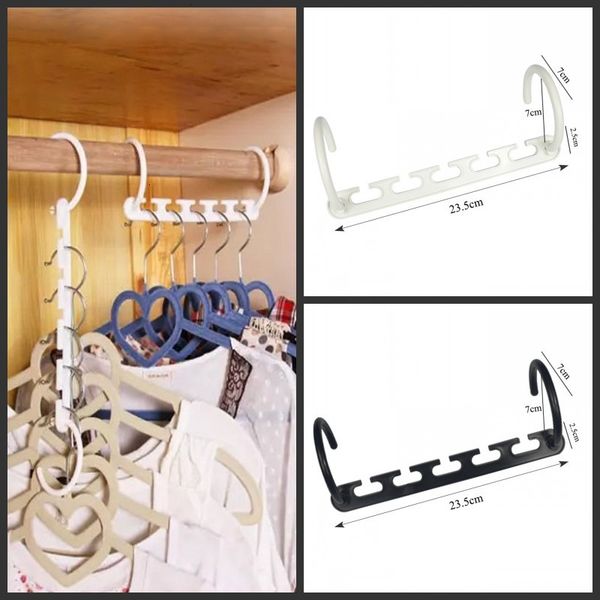 

organizer with hangers saving closet hook clothing clothings racks save space environmentally friendly