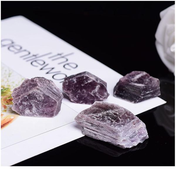 

natural raw gemstone flakeziyun mother ornaments mineral sornamental stone rock mineral home decoration collect souv jlleuy, Black