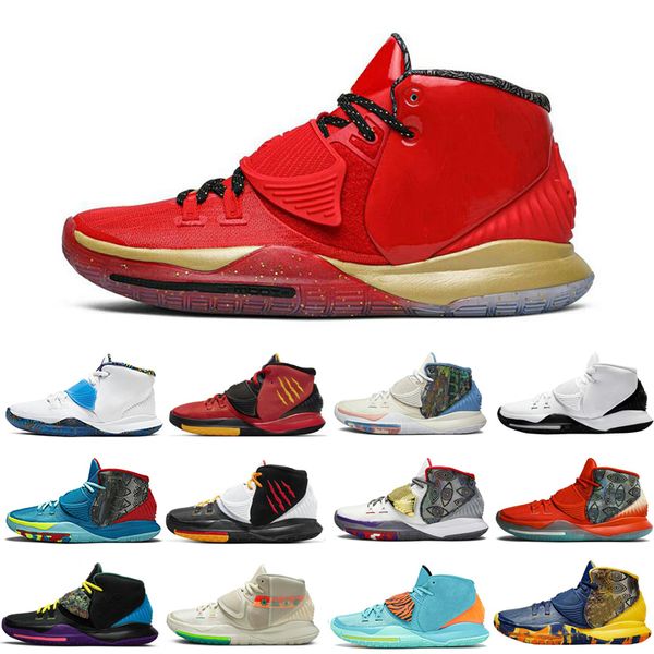 

new 6 6s oreo asia irving men baskteball shoes usa white sapphir n7 bred neon graffiti vast grey mens trainers sports sneakers