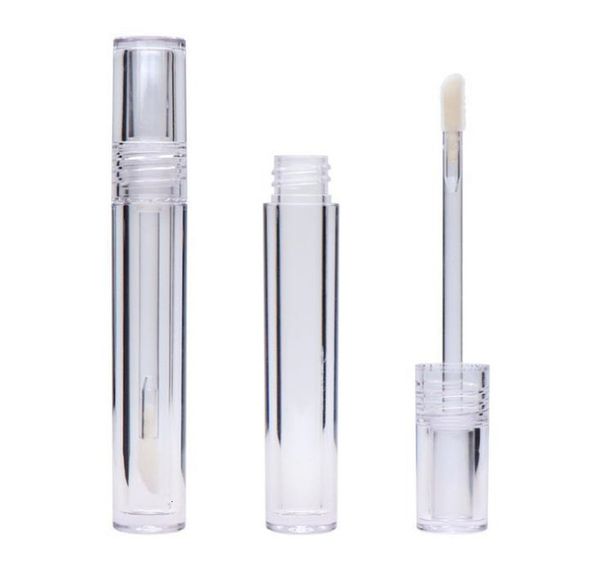 

round with 100pcs transparent 7.8ml wand lipgloss empty lip gloss tubes clear