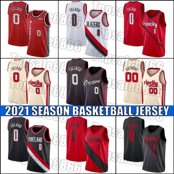 

portland trail blazers jersey damian 0 lillard jersey carmelo 00 anthony jerseys city edition jerseys a984sdg, Blue;black