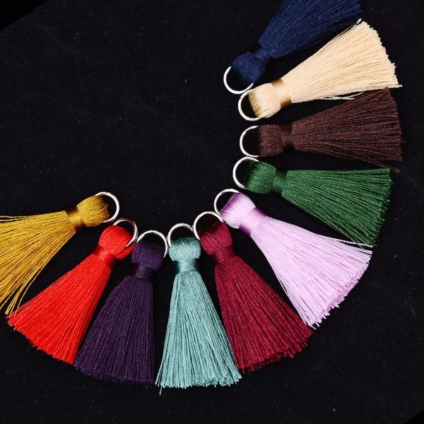 

12pcs lot 5cm mini silk tassel fringe sewing bangs flower tassel pendant tassels for diy curtains home decoration accessories h bbyfrv