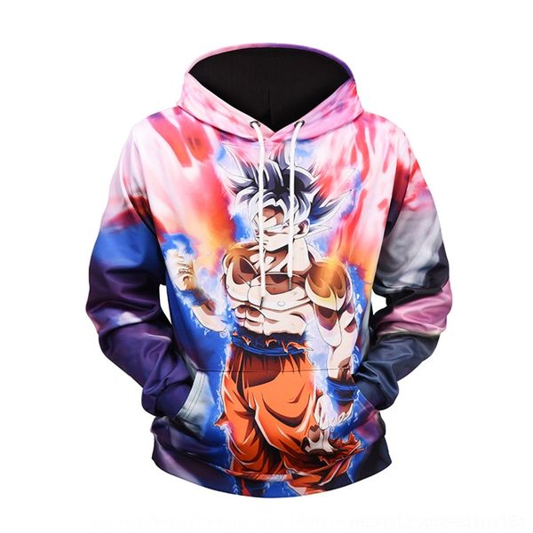 

djyw3 new 200kg loose long sleeve anime wukong print fat new 200kg fat man long sleeve hoodie anime wukong print hoodie loose man kwfxs, Black