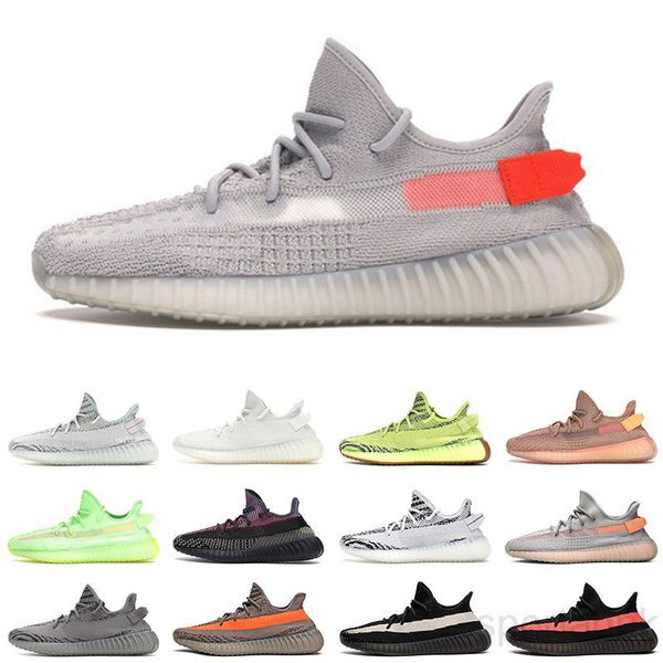 

2020 kanye west men women casual jogging shoes hyperspace lundmark antlia men's and women's breathable sports shoes static sr6t, Black