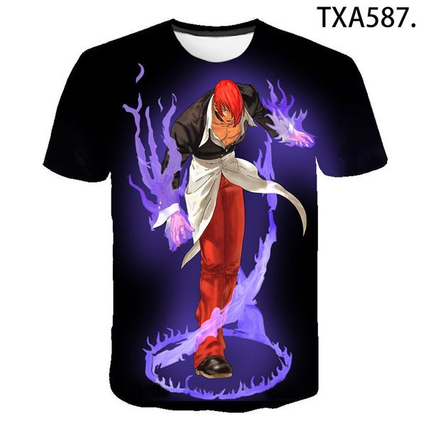 

new the king of fighters street 3d print shirts kawaii kawaii hentai men clothing