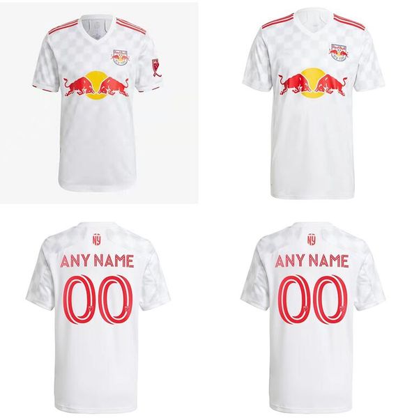 

mls 22 23 new york red soccer jerseys morgan home away tolkin 2022 2023 bulls amaya klimala long duncan casseres jr. clarkgdfh, Black;yellow