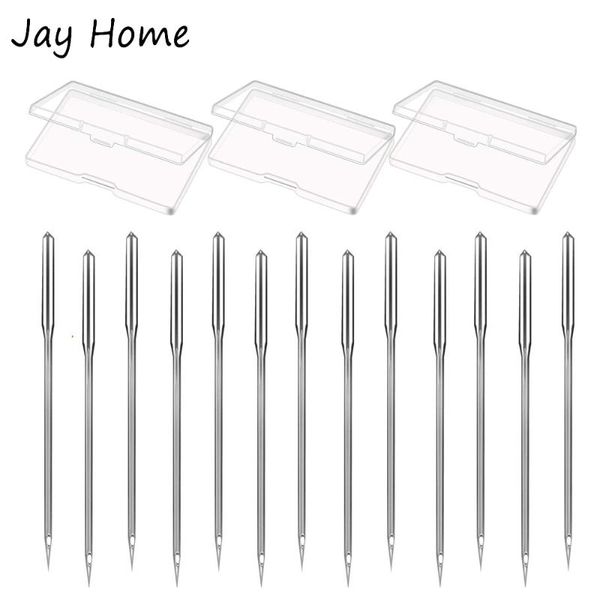 

sewing notions & tools 10/50pcs machine needles pointed 75/11 90/14 100/16 for most home diy accessories, Black