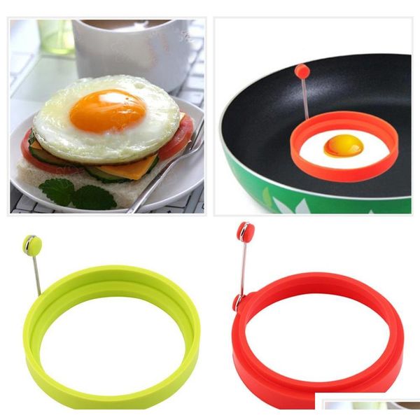 

new creative round shape sile omelette mould shape for eggs frying pancake cooking mould jlluwr loveshop01