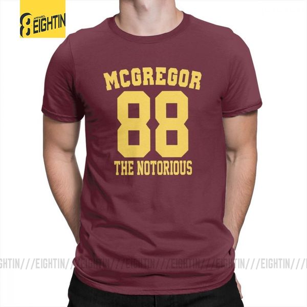 

conor mcgregor 88 t-shirt man short sleeve funny tees round neck purified clothes summer style t shirts sport hooded sweatshirt hoodie