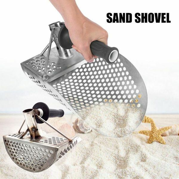 

beach sand scoop shovel hunting tool stainless steel accessories for metal detector xhc88