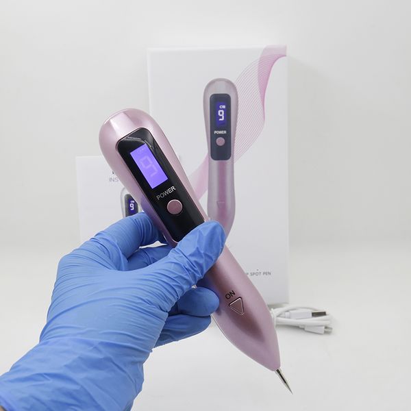 

9 level laser plasma pen kit lcd laser tattoo mole removal machine face care skin tag removal freckle wart dark spot remover