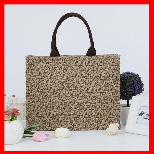 

shopping bags 1pcs/lot eco reusable jute bag1