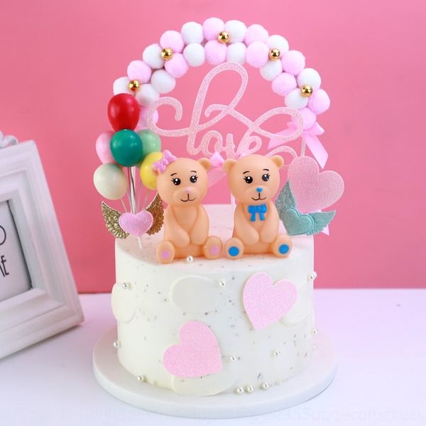 

41zdp baking decoration wings ornament wings plug-in baking cake decoration cake bear balloon balloonbear love ornament balloon love plug-in