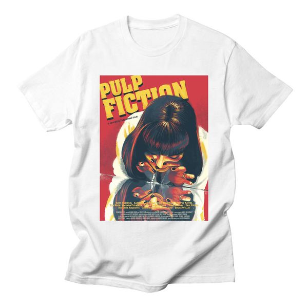 

фильм mia wallace pulp fiction мода лето квентин тарантино harajuku женщина тройники с коротким рукавом спорт толстовка с капюшоном hoodie м