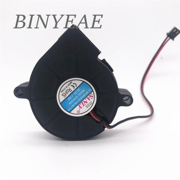 

sanly sf5015sl sf5015sm 12v 0.06a 0.08a 5cm 5015 50x50x15mm industrial blower for humidifier server cooling fan 2pin