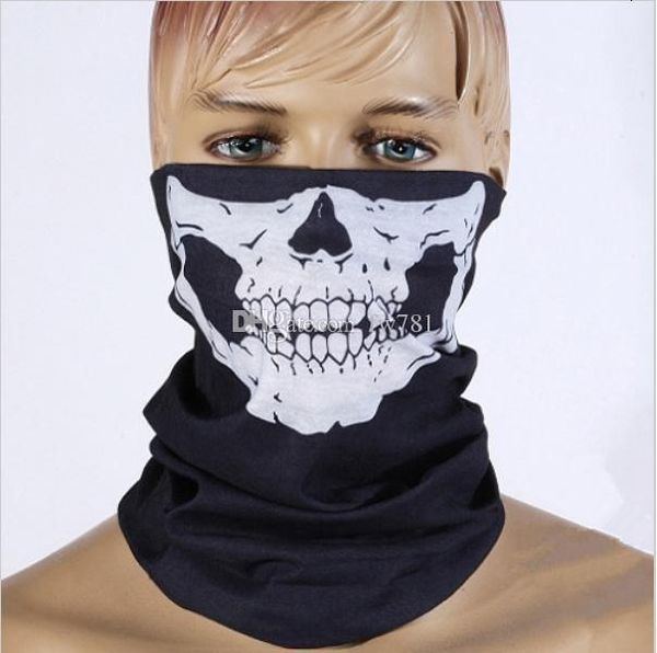 

skeleton halloween motorcycle skull 500pcs/lot masks party black multi function headwear hat scarf neck sport face winte