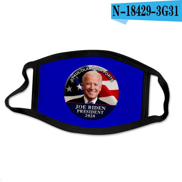 

2020 designer face mask joe biden us dhl presidential election campaign polyester cloth masks cross-border support custom mask