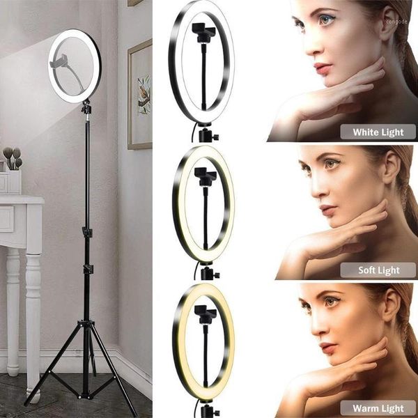 

flash heads voltage 5v ring fill light live broadcast dimmable stand portable universal lighting po sudio camera light1