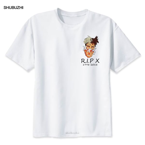 

xxxtentacion r.i.p character print t shirt fashion casual fitness cool men's t shirt summer short sleeve men sport hooded sweatshirt ho
