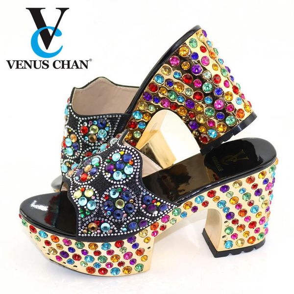 

italian gold shoes and bags to match set nigerian shoes and matching bag african wedding bag set, Black