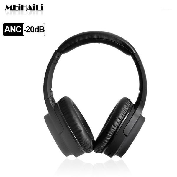 

wireless earphone active noise cancelling headphones bluetooth 5.0 headset with microphone anc hifi stereo deep bass music1