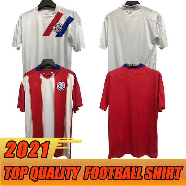 

new 2020 paraguay soccer jerseys 20 21 player version republic of paraguay national team home away camiseta de fútbol men football shirt, Black;yellow