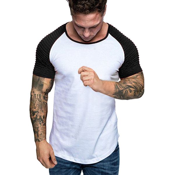 

brand four seasons men's t shirt leisure thin-priced self-cultivation for male fashion t-shirt kg-308, White;black